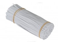 150mm WHITE Twistems (Pack/1000)