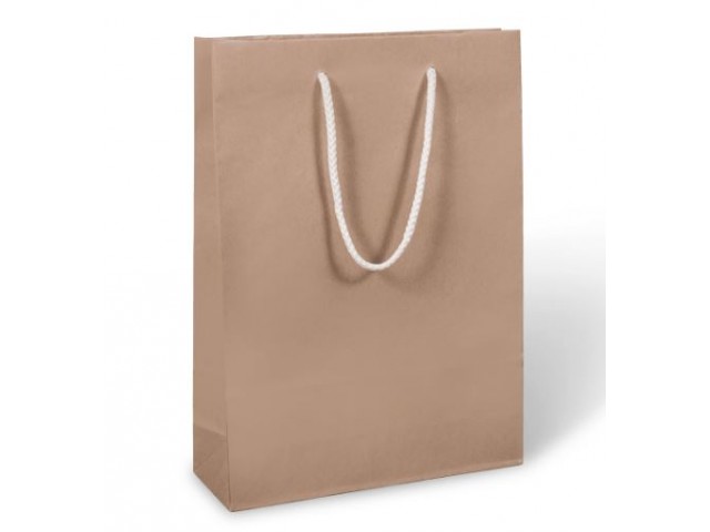 Kraft Paper Triple Wine & Bottle BAG with Rope Handle (Bundle/10)