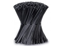 200mm BLACK Cable Ties (BULK Pack/1000)