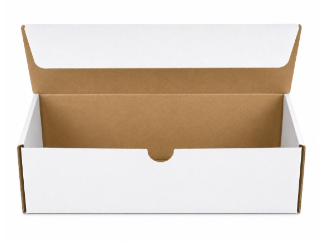 400GM Business Card Box (Fits 250 Cards) White Board