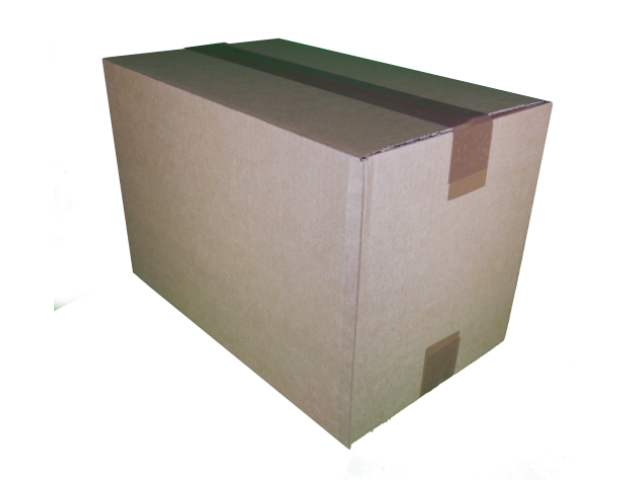 E Cardboard Box