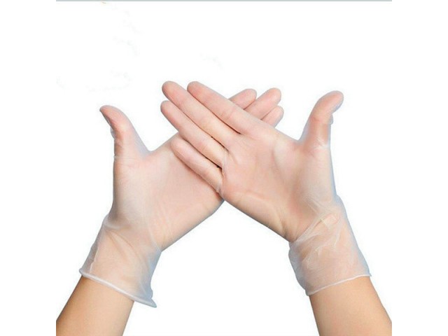 Medium Protec Vinyl Powder Free Gloves (Pack/100)