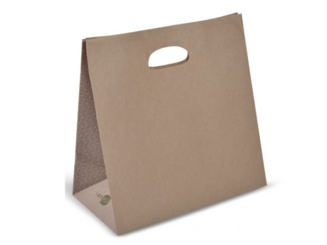 Eco Takeaway Carry Bag with Handle Pack/10
