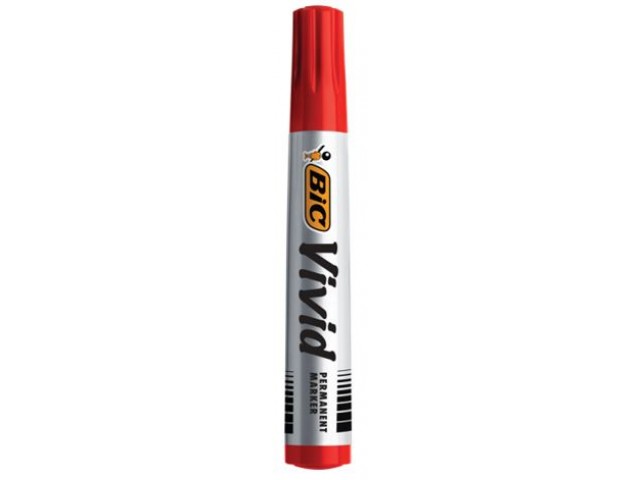 RED Vivid Ecolitions Marker Bullet Tip