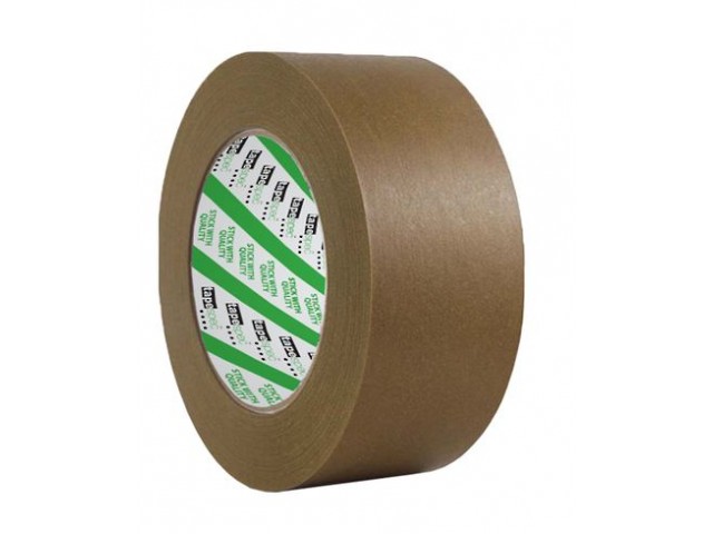 Kraft Flatback Paper Tape (Brown) 36mm x 50m Roll