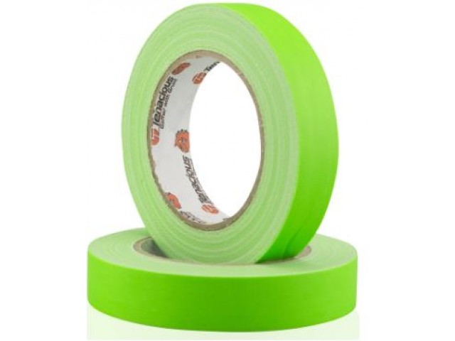 Fluoro GREEN (Camera) Cloth Tape 25mm x 25m