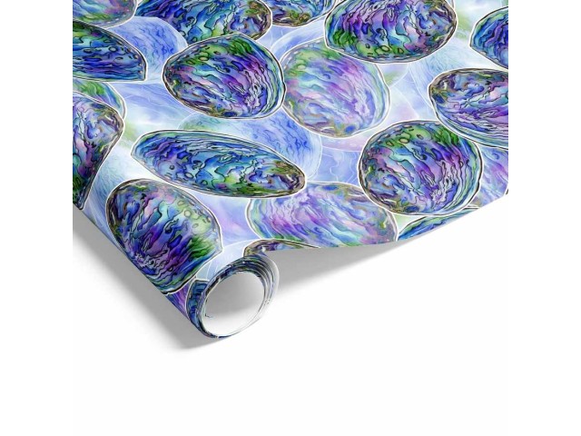 Gift Wrap Watercolour Paua