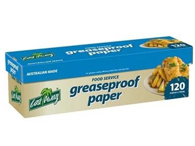 Foodservice Greaseproof Paper 300mmx120m In Dispenser
