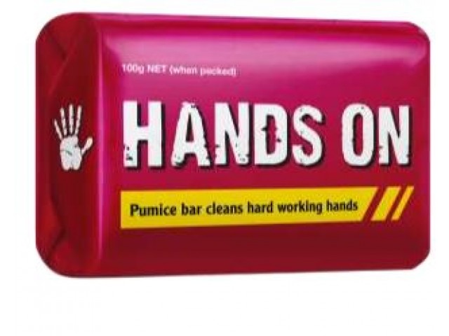 Hands on Pumice Soap 100gr Bar - Individually Wrapped