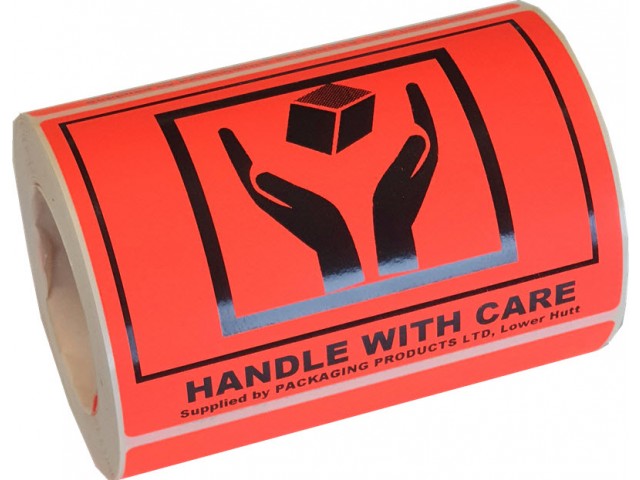 Handle With Care - Shipping Labels Roll/250