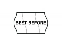 Best Before - Meto Price Gun Labels (Pack/20 Rolls)