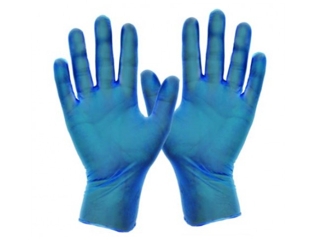 Metal Detectable Vinyl Glove X-LARGE