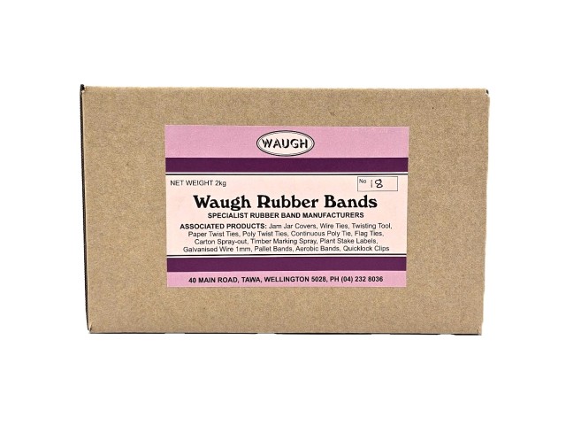 No 18 Rubber Bands (2KG Box) 