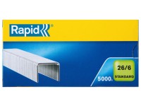 Standard Office Staples Rapid 26/6mm (Box/5000)