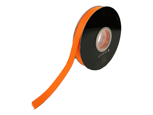 Ribbon Grosgrain 13mm x 30m Orange