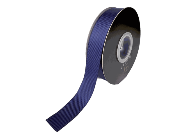 Ribbon Grosgrain 22mm x 30m Navy