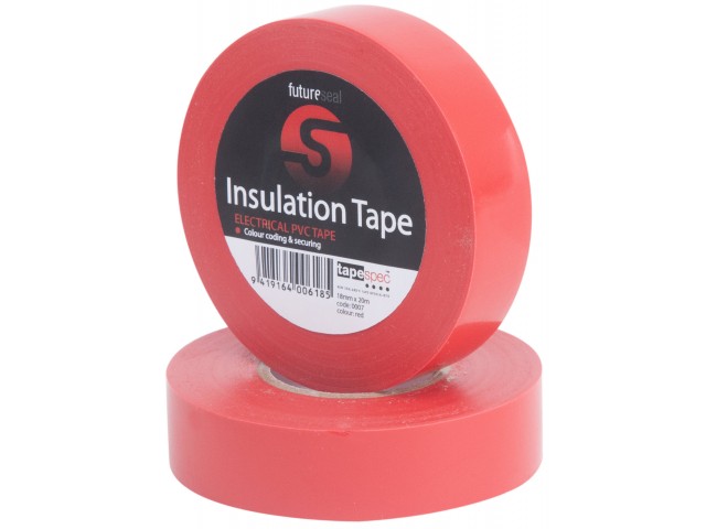 PVC Insulation Tape (RED) 18mm x 30m Roll