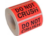 Small Do Not Crush - Shipping Labels Roll/500