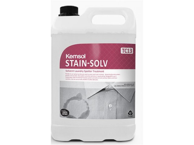 Stain-Solv Solvent Laundry Spotter Treatment 5L (TC13)