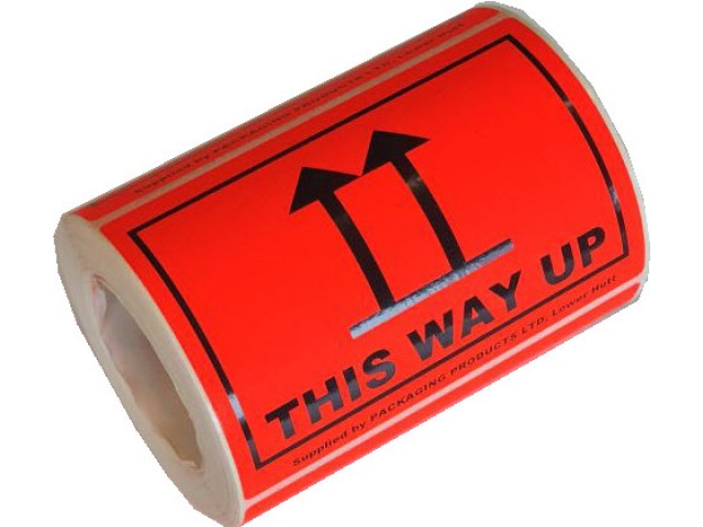 This Way Up - Shipping Labels Roll/250