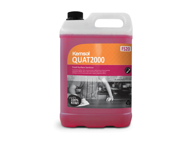 Quat 2000 Food Surface Sanitiser (Food Grade) 5L
