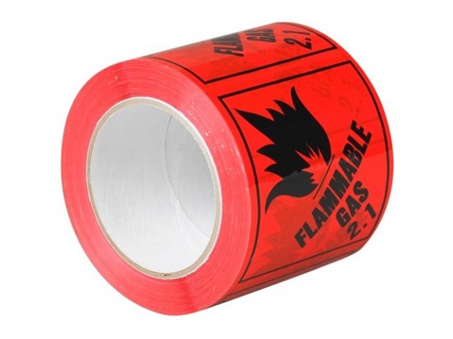 Flammable Gas 2.1 - RIPA Labels Roll/500
