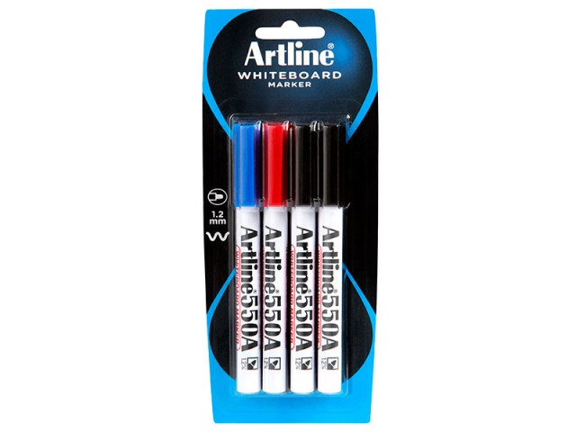 Artline 550A Whiteboard Marker Assorted