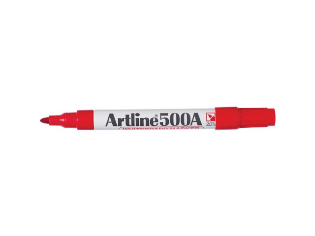 Whiteboard Marker Red Bullet Point Artline 500a