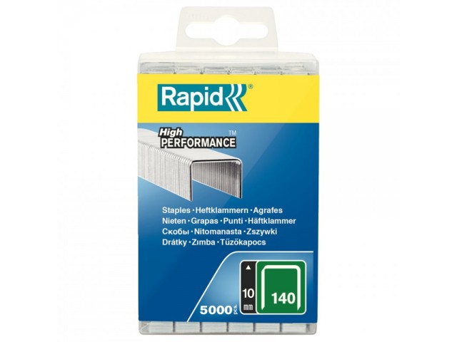 Rapid 140 Series Staples 10mm (5000/Box)