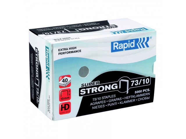 Rapid 73 Strong 10mm Staples (Box/5000)