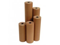 Plain Brown Kraft Paper Roll, For Packaging, GSM: 80 - 120 GSM at