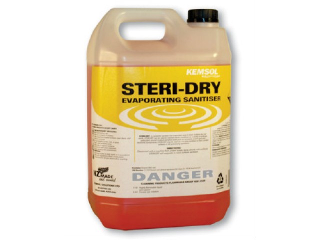 Steri-dry Evaporating Sanitiser (Food Grade) 5L